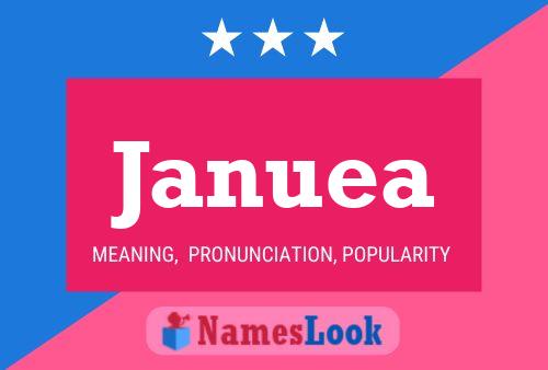 ملصق اسم Januea