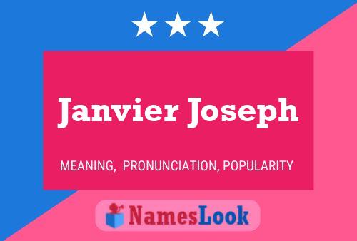 ملصق اسم Janvier Joseph