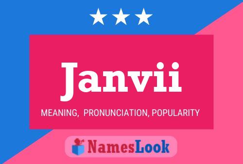 ملصق اسم Janvii