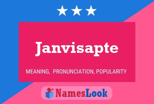 ملصق اسم Janvisapte