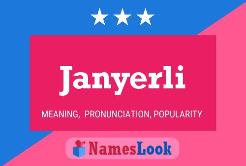 ملصق اسم Janyerli