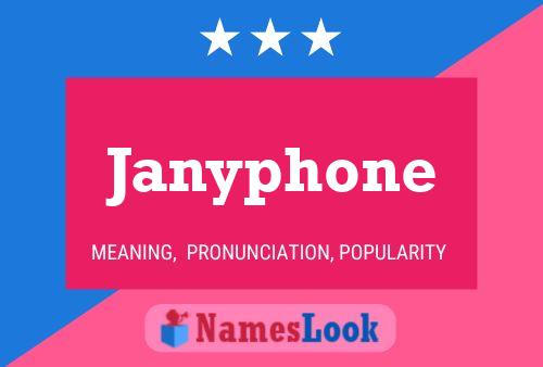 ملصق اسم Janyphone