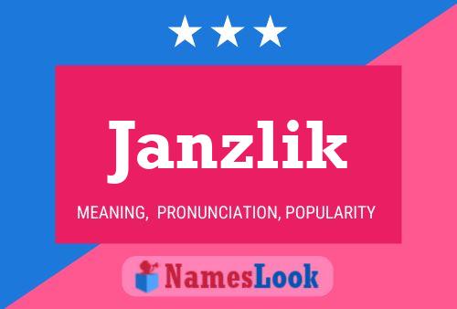 ملصق اسم Janzlik