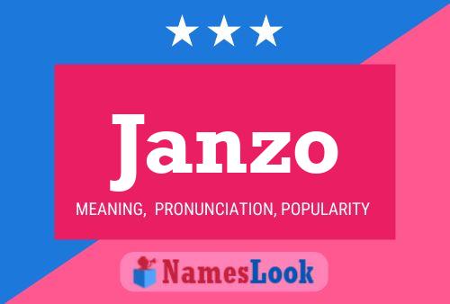 ملصق اسم Janzo