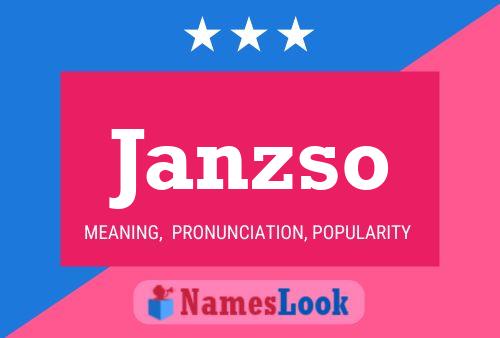 ملصق اسم Janzso