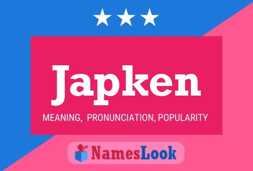 ملصق اسم Japken