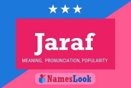 ملصق اسم Jaraf