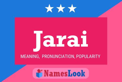 ملصق اسم Jarai