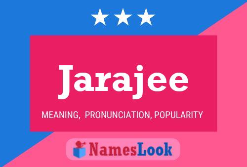 ملصق اسم Jarajee