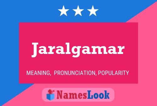 ملصق اسم Jaralgamar