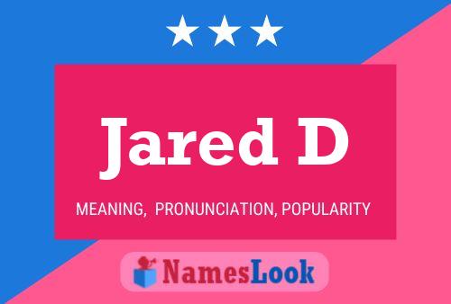 ملصق اسم Jared D