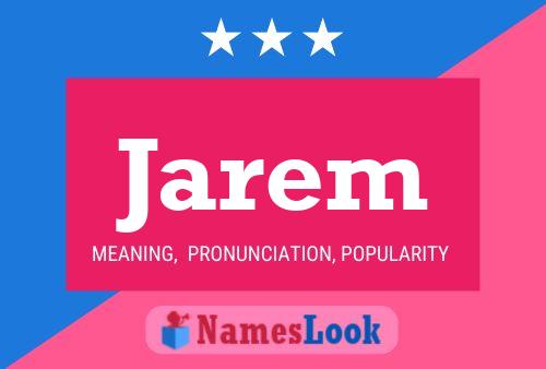 ملصق اسم Jarem