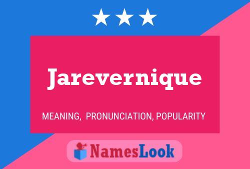 ملصق اسم Jarevernique