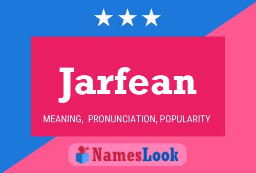 ملصق اسم Jarfean