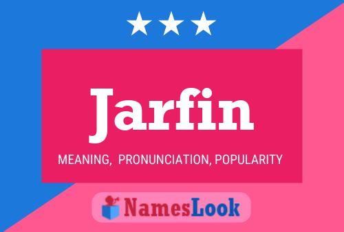 ملصق اسم Jarfin