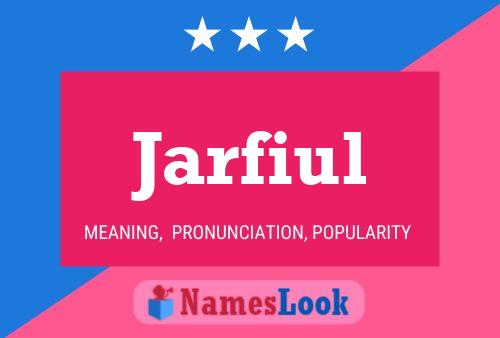 ملصق اسم Jarfiul