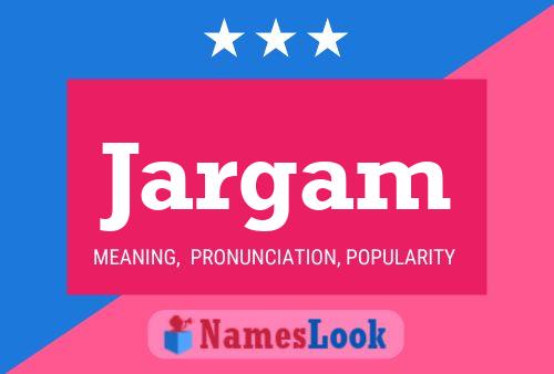 ملصق اسم Jargam