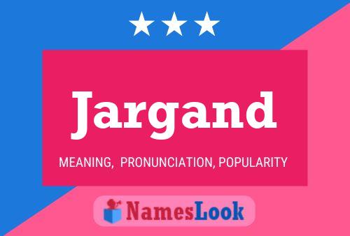 ملصق اسم Jargand