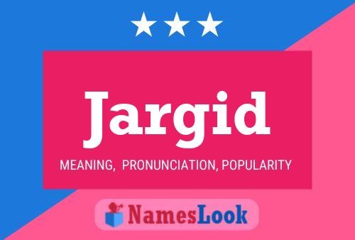 ملصق اسم Jargid