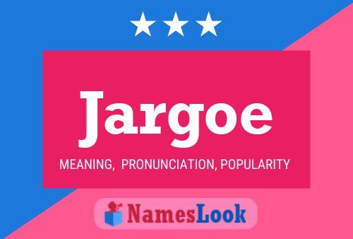 ملصق اسم Jargoe