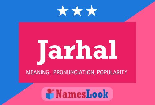 ملصق اسم Jarhal