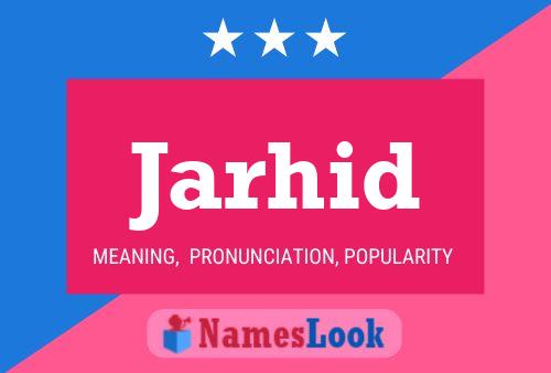 ملصق اسم Jarhid