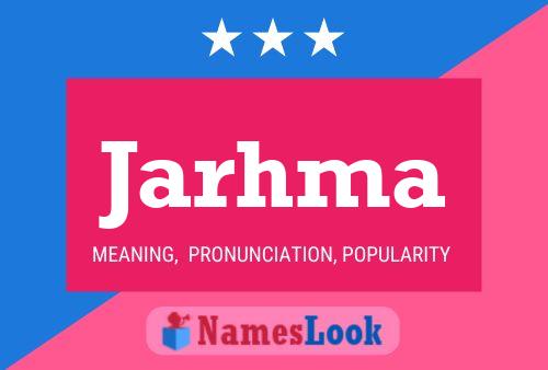 ملصق اسم Jarhma