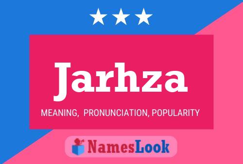 ملصق اسم Jarhza