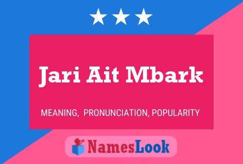 ملصق اسم Jari Ait Mbark