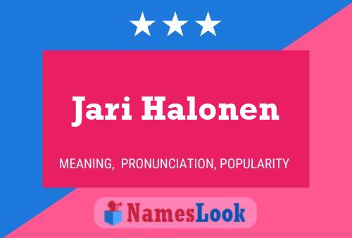 ملصق اسم Jari Halonen