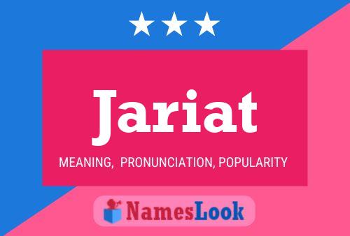 ملصق اسم Jariat