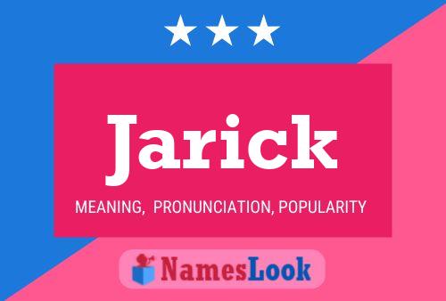 ملصق اسم Jarick