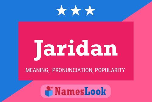 ملصق اسم Jaridan