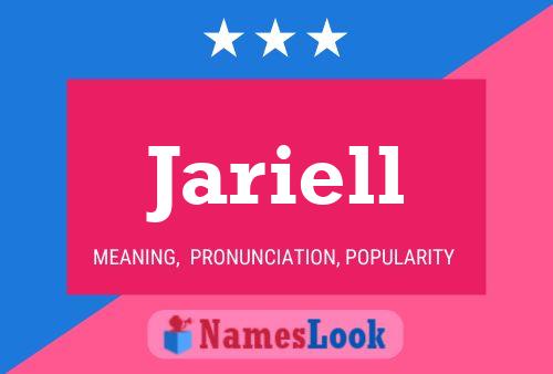 ملصق اسم Jariell