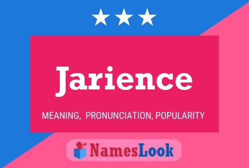 ملصق اسم Jarience