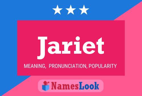 ملصق اسم Jariet