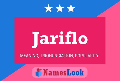 ملصق اسم Jariflo