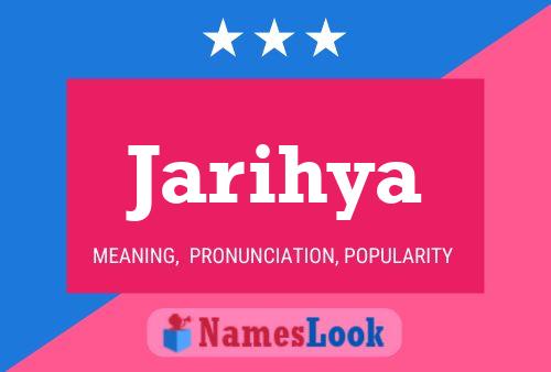 ملصق اسم Jarihya