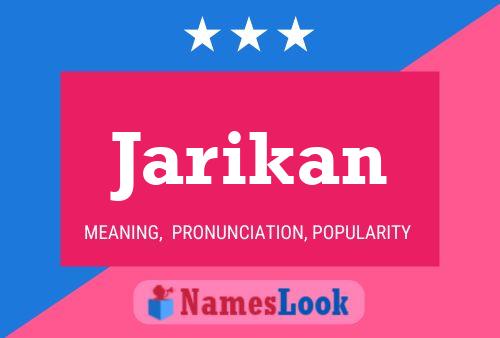 ملصق اسم Jarikan