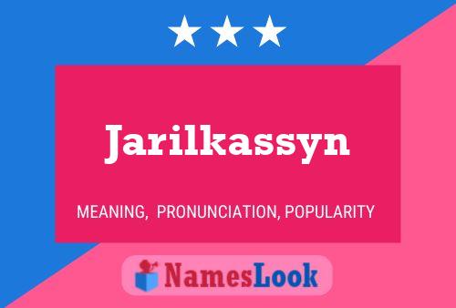 ملصق اسم Jarilkassyn