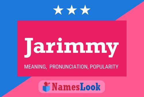 ملصق اسم Jarimmy