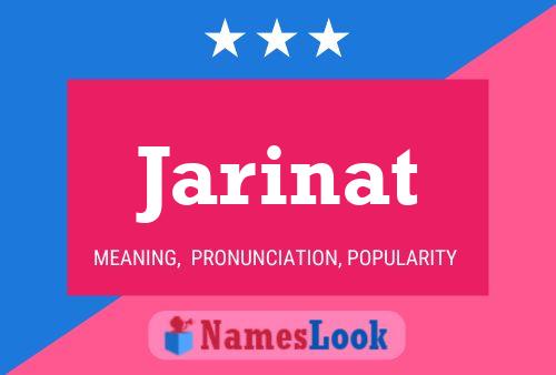 ملصق اسم Jarinat