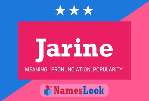 ملصق اسم Jarine