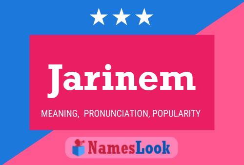 ملصق اسم Jarinem