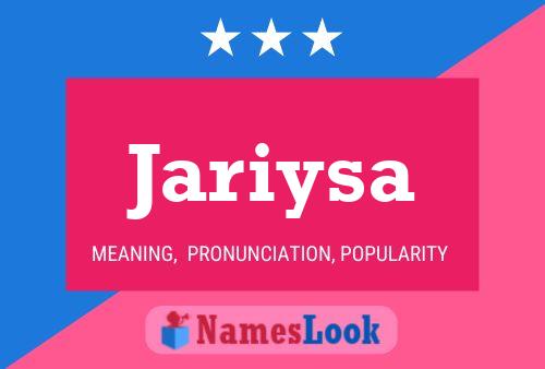 ملصق اسم Jariysa