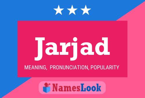 ملصق اسم Jarjad