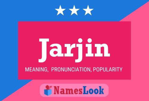 ملصق اسم Jarjin