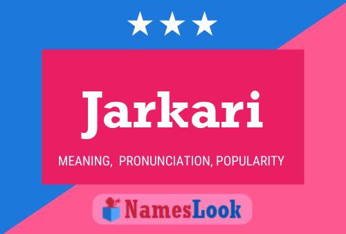 ملصق اسم Jarkari