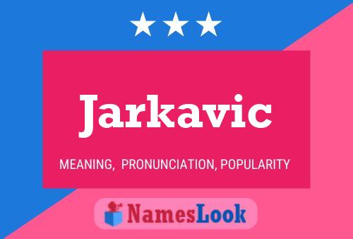 ملصق اسم Jarkavic