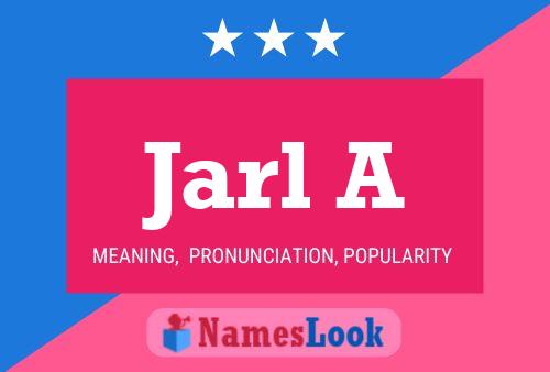 ملصق اسم Jarl A